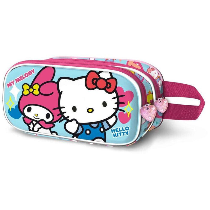 Portatodo 3d Friendship Hello Kitty Doble