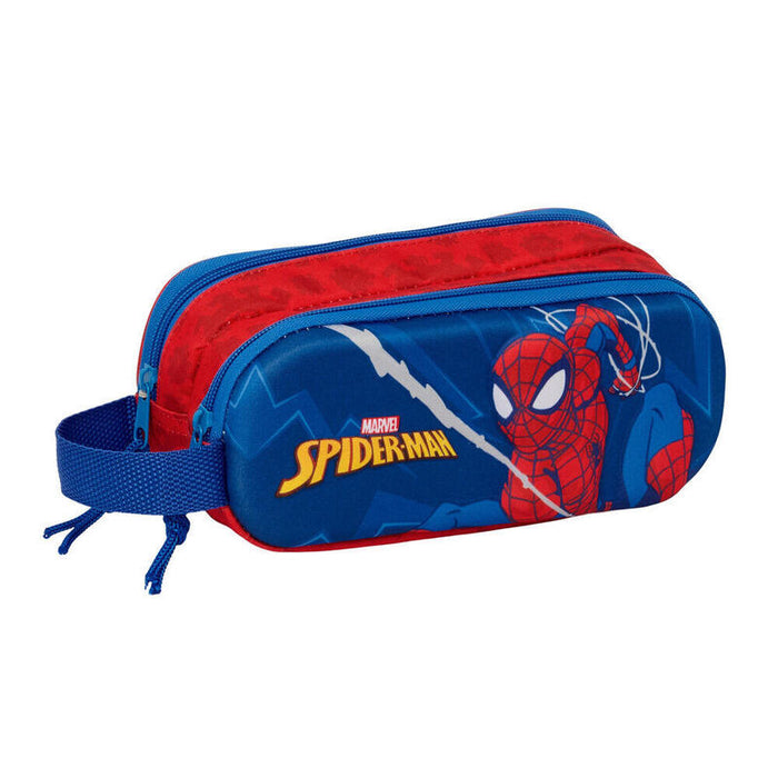 Portatodo 3d Spiderman Marvel Doble