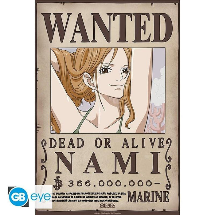 Poster Gb Eye Chibi One Piece Wanted Nami Wano