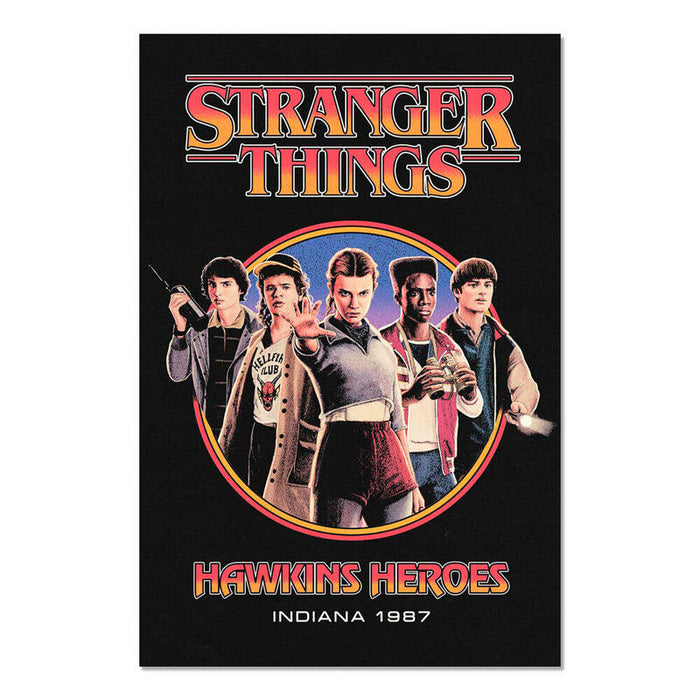 Poster Hawkins Heroes Stranger Things
