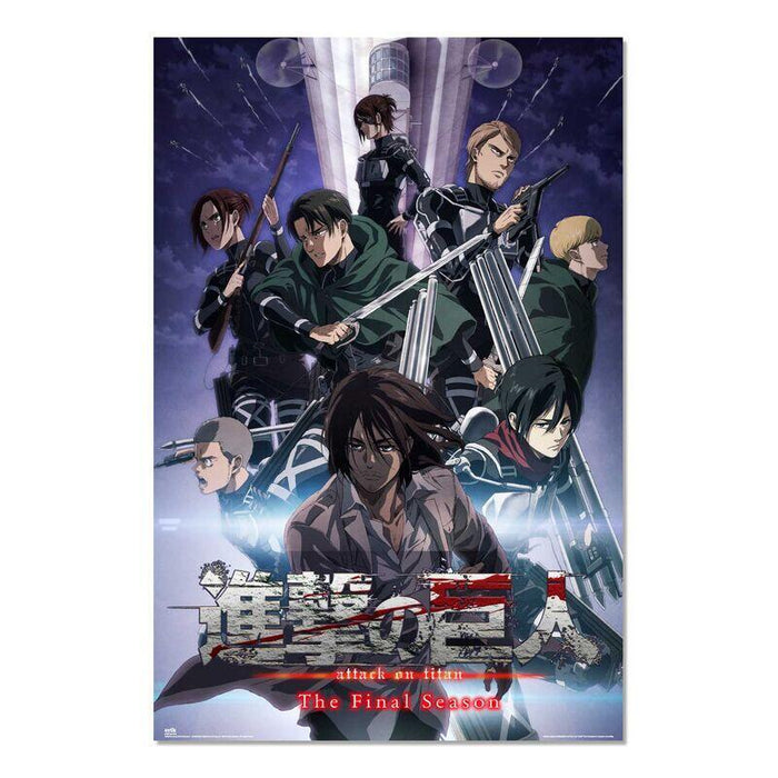 Poster Temporada Final Attack On Titan