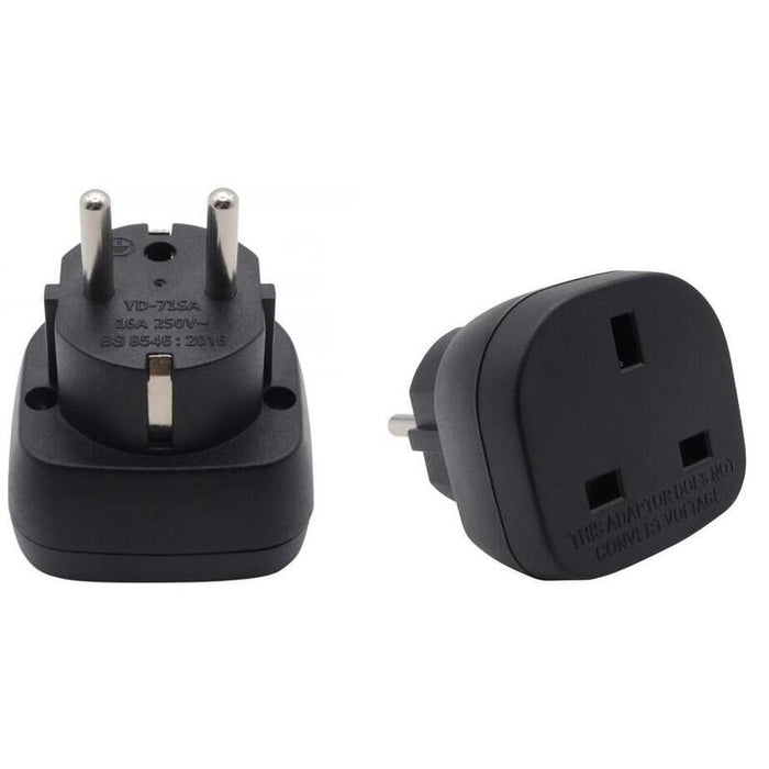 Power Adapter Uk To Schuko F/M
