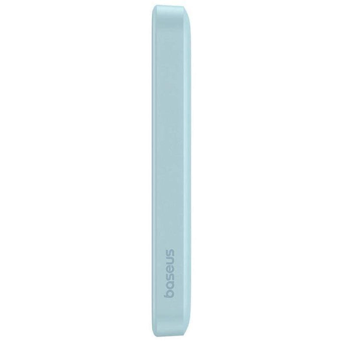 Power Bank Mini 5000mah Baseus Compatible Con Magsafe Azul  Carga Rápida 20w Y Cable Tipo C Inlcuido