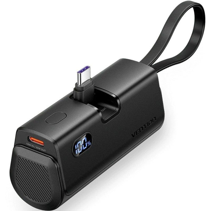 Powerbank 4.800mah Vention Fhqb0 22.5w Negra
