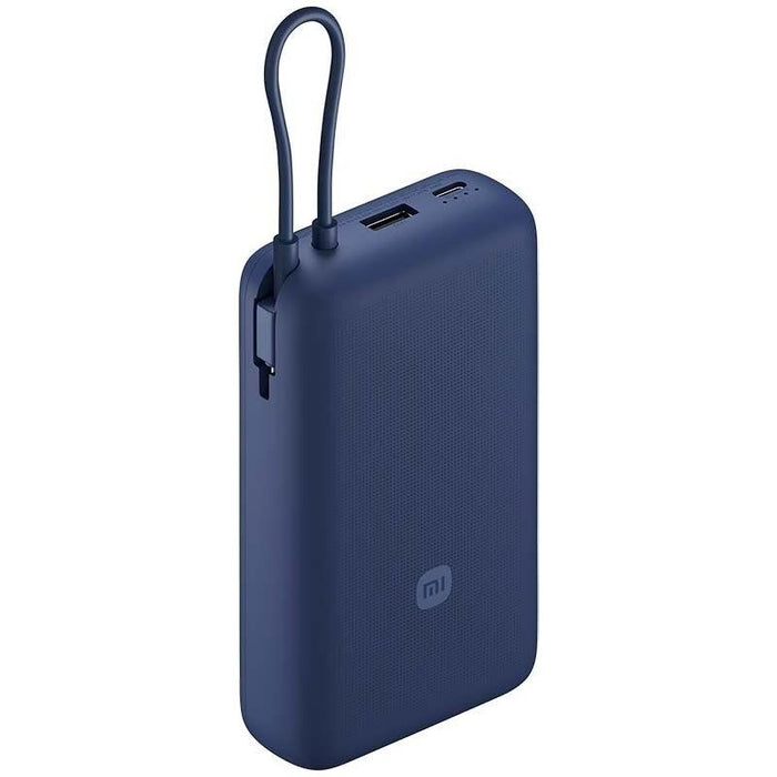 Xiaomi Power Bank 33w 20000mah Integrated Cable Blue Gl