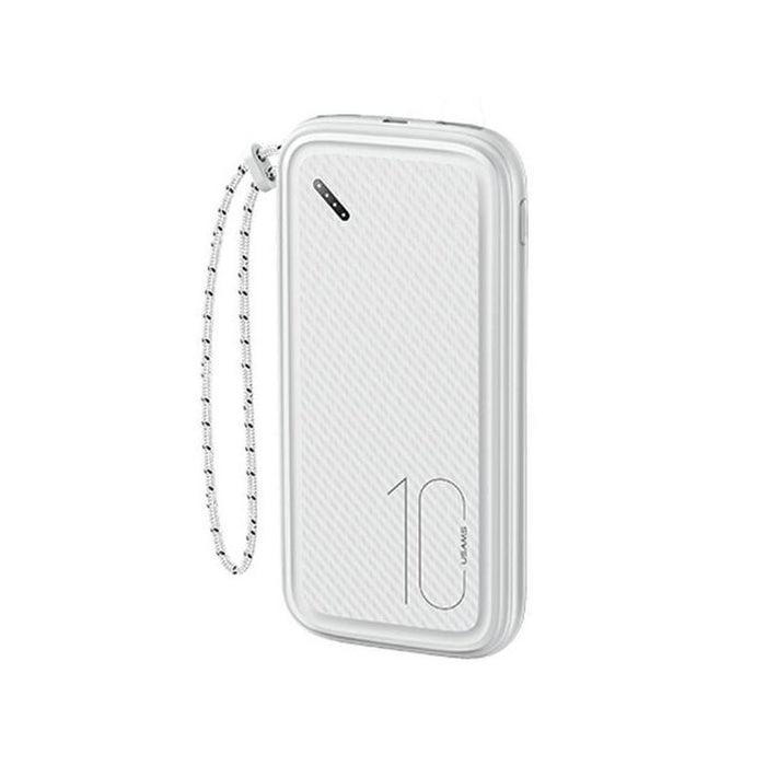 Powerbank Pb56 10000mah 2xusb Bialy