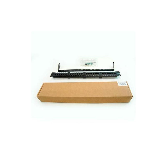 Powergreen Patch Panel 24 Puertos Cat 6