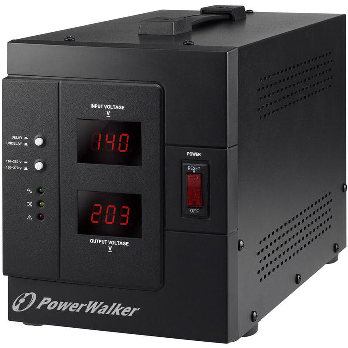 Powerwalk Avr 3000 Siv Fr Power Walker Regulador Y Estabilizador Automático De Voltaje Ca 3000va (230v)