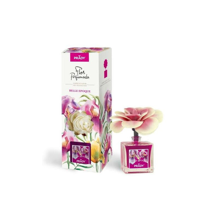 Prady Ambientador Flor Perfumada Belle Epoque - Frasco De Cristal 90ml