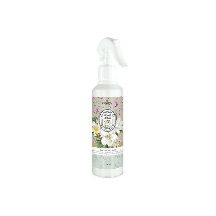 Prady Ambientador Home Spray Jazmin Blanco - Frasco De 220 Ml - Spray Pulverizador