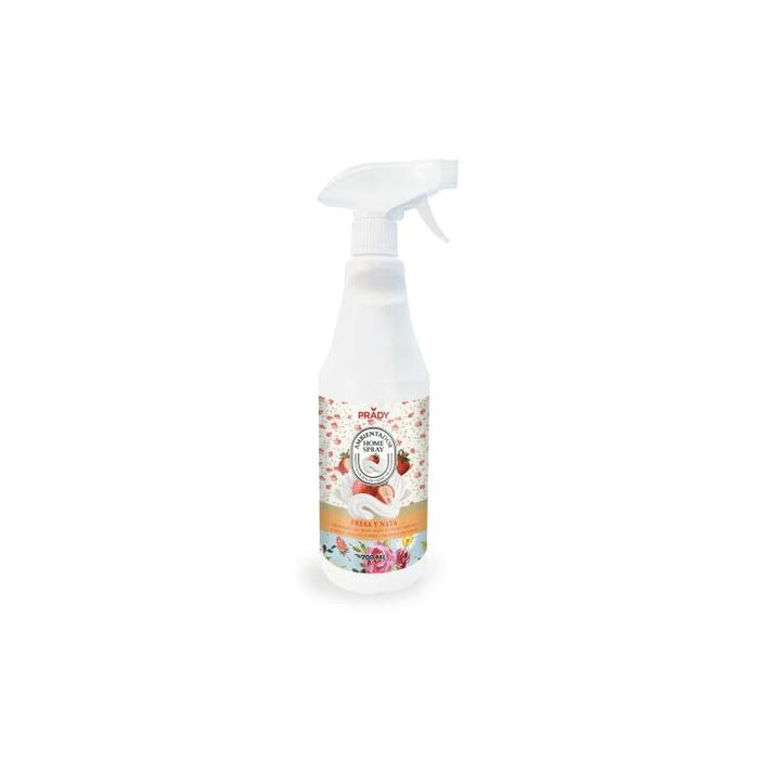 Prady Ambientador Home Spray Nata Y Fresa - Frasco De 700 Ml - Spray Pulverizador