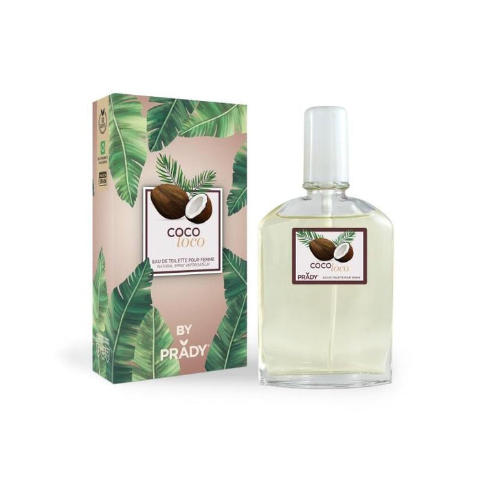 Prady Colonia Coleccion Frutales Coco Loco - Frasco De 90 Ml - Spray Pulverizador