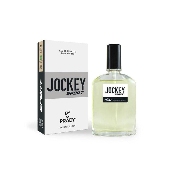 Prady Colonia De Hombre Jockey Sport Black - Frasco De 90 Ml - Spray Pulverizador