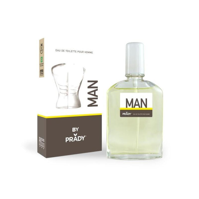 Prady Colonia De Hombre Man - Frasco De 90 Ml - Spray Pulverizador