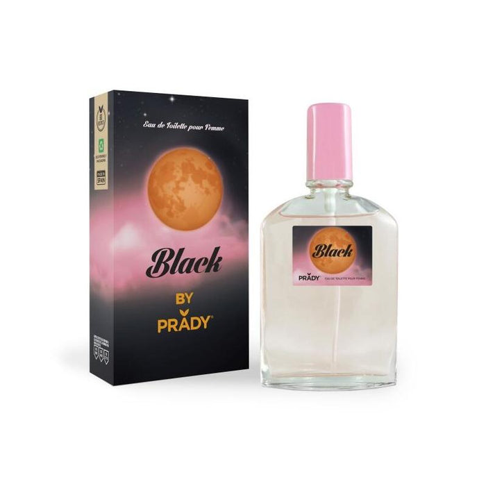 Prady Colonia De Mujer Black - Frasco De 90 Ml - Spray Pulverizador