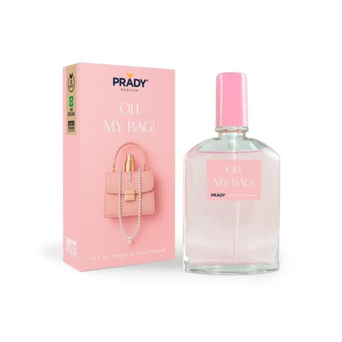Prady Colonia De Mujer Oh My Bag - Frasco De 90 Ml - Spray Pulverizador