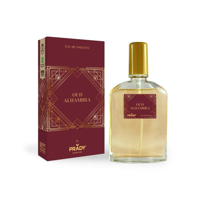 Prady Colonia Unisex Oud Alhambra - Frasco De 90 Ml - Spray Pulverizador