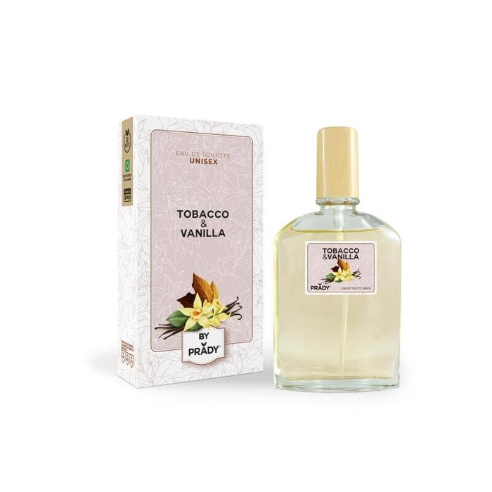 Prady Colonia Unisex Tobacco & Vanilla - Frasco De 90 Ml - Spray Pulverizador