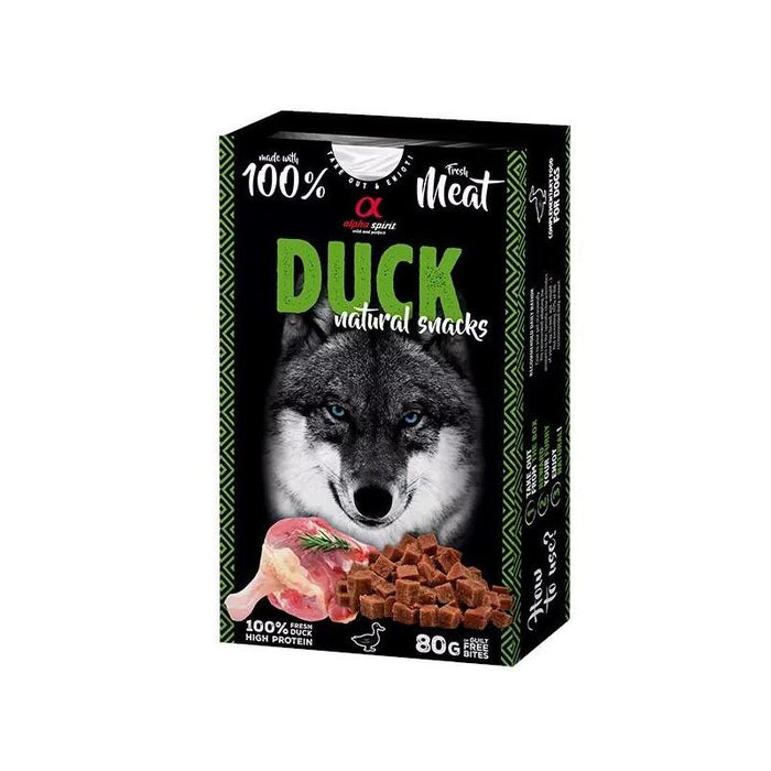 Premio Para Perros Alpha Spirit Pollo Natural Snacks  80g