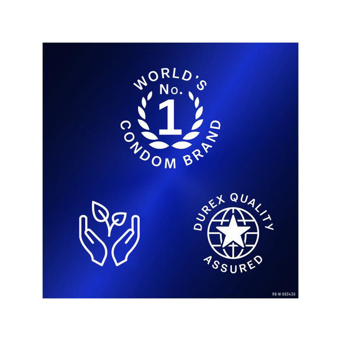 Durex - Perfect Connection Extra Lubricacion Silicona 10 Unidades