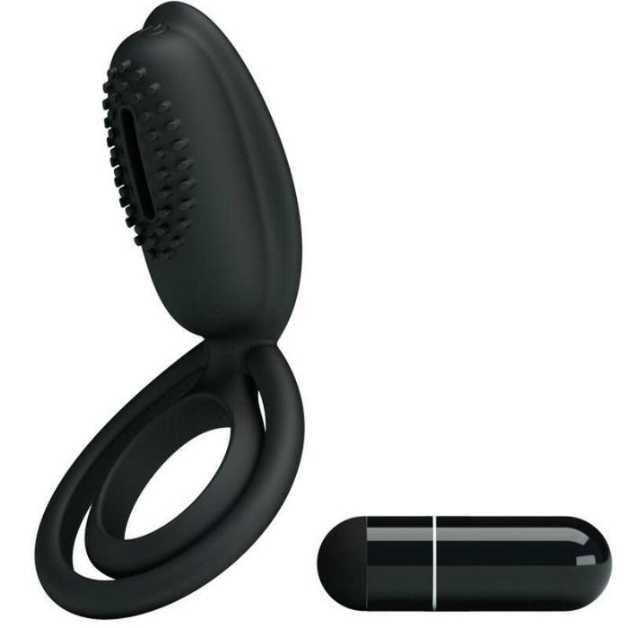Pretty Love Anillo Vibrador Con Estimulador Esther
