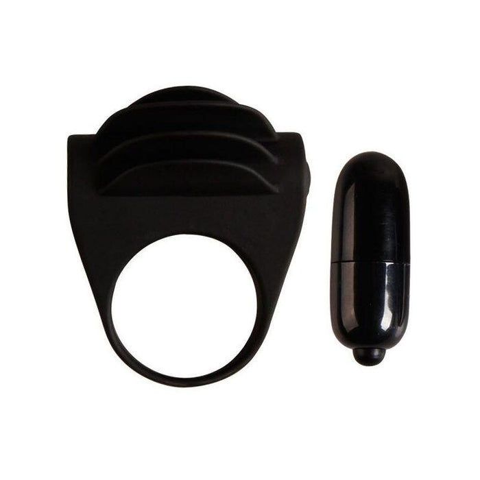 Pretty Love Chester Anillo Vibrador Negro