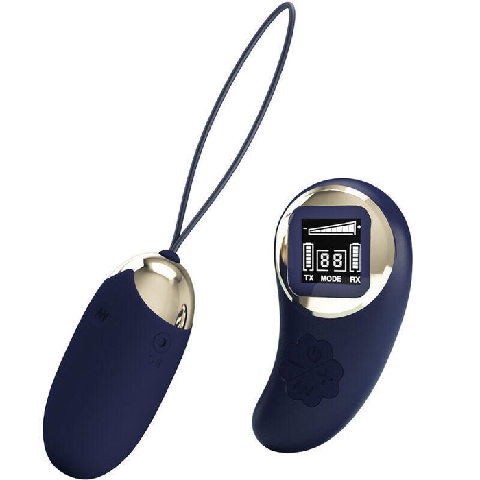 Pretty Love - Mina Huevo Vibrador Control Remoto Azul