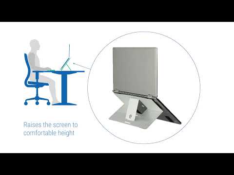 EAN 8719274490555 - R-Go Tools RGORIATBL soporte para ordenador portátil Negro 55,9 cm (22")