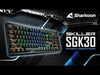 EAN 4044951030873 - Sharkoon SKILLER SGK30 teclado Juego USB QWERTY Español Negro