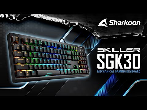 EAN 4044951030873 - Sharkoon SKILLER SGK30 teclado Juego USB QWERTY Español Negro