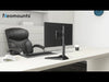 EAN 8717371449247 - Neomounts FPMA-D550SBLACK soporte para monitor 81,3 cm (32") Escritorio Negro