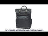 EAN 0662919113693 - V7 CBXT16-CANVAS maletines para portátil 40,6 cm (16") Mochila Negro