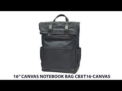 EAN 0662919113693 - V7 CBXT16-CANVAS maletines para portátil 40,6 cm (16") Mochila Negro