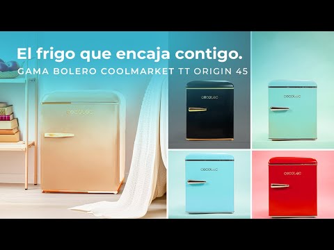 EAN 8435484021302 - Cecotec Bolero CoolMarket TT Origin 45 frigorífico Independiente 45 L Negro