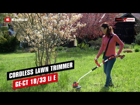 EAN 4006825671186 - Einhell GE-CT 18/33 Li E-Solo 33 cm Batería Negro, Rojo, Blanco