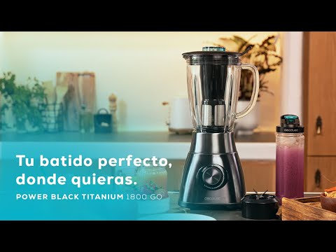 EAN 8435484043106 - Cecotec Power Black Titanium 1800 Go 1,8 L Batidora de vaso 1800 W Negro