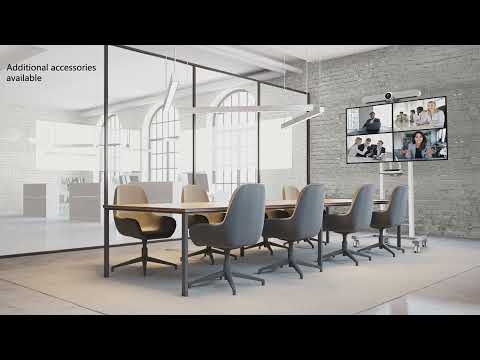 EAN 8717371449728 - Neomounts FL55-875WH1 mueble y soporte para dispositivo multimedia Blanco Soporte de suelo fijo