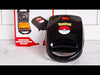 EAN 0840790145624 - Uncanny Brands Pokémon Poké Ball sandwichera Negro, Rojo, Blanco