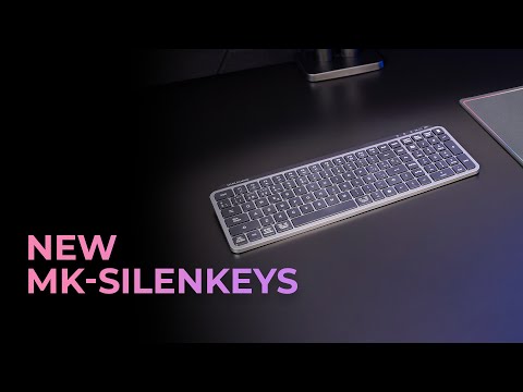 EAN 8435693113775 - Mars Gaming MK-SILENKEYS teclado Universal RF Wireless + Bluetooth QWERTY Español Blanco