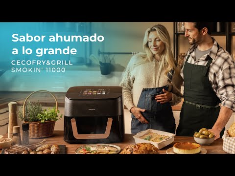 EAN 8435771925429 - Cecotec Cecofry&Grill Smokin' 11000 Plus Sencillo 11 L Independiente 2900 W Freidora de aire caliente Neg
