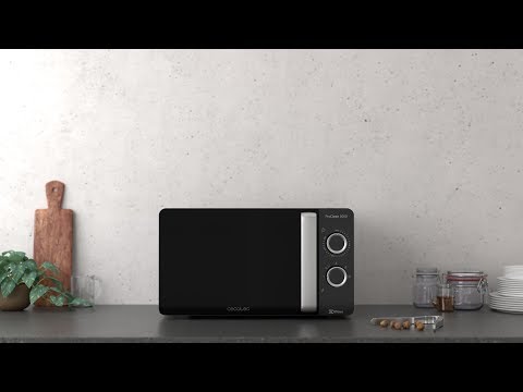 EAN 8435484015288 - Cecotec 01528 microondas Negro Solo microondas Encimera 20 L 700 W