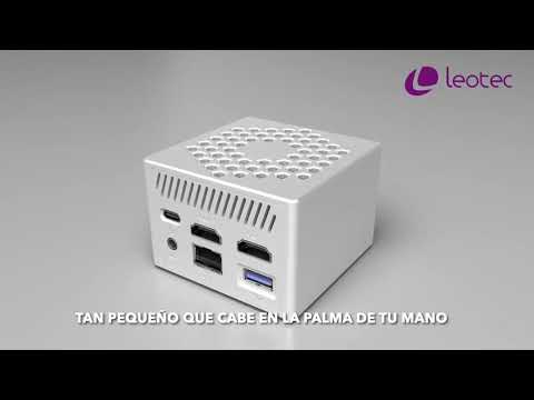 EAN 8436588882448 - Leotec LEMPC06B PC/estación de trabajo barebone Cubo