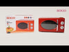 EAN 8425490134066 - Sogo HOR-SS-890 Rojo Solo microondas Encimera 20 L 700 W