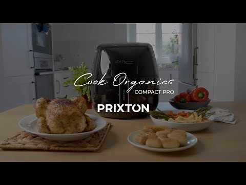 EAN 8436042557400 - PRIXTON Cook Organics Compact Pro Sencillo 5 L Independiente 2000 W Freidora de aire caliente Negro, Plat