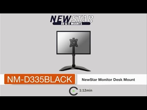 EAN 8717371445379 - Neomounts NM-D335BLACK soporte para monitor 76,2 cm (30") Escritorio Negro