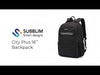 EAN 8436586743871 - SUBBLIM City Plus mochila City backpack Negro Poliéster