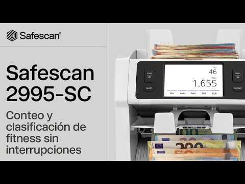 EAN 8717496339133 - Safescan 2995-SC Contador de billetes Blanco