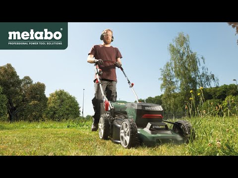 EAN 4061792176690 - Metabo RM 36-18 LTX BL 46 Cortacésped manual Batería Verde