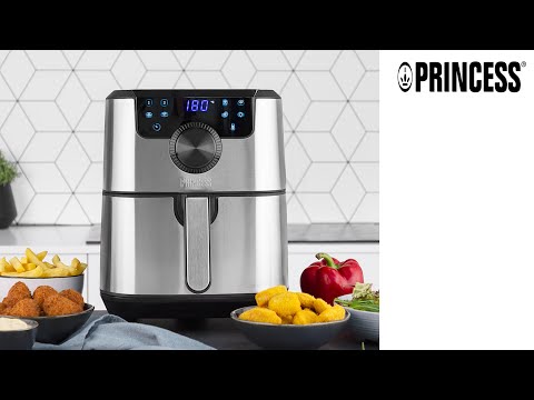 EAN 8713016091123 - Princess 182037 Sencillo 4,5 L Independiente 1500 W Freidora de aire caliente Plata