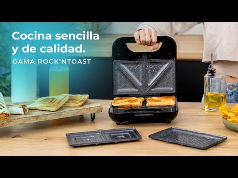 EAN 8435484029636 - Cecotec 02963 sandwichera 800 W Acero inoxidable, Negro
